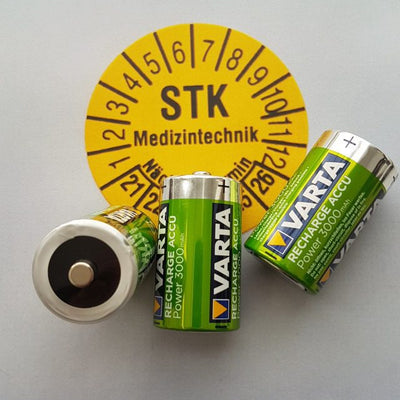 Akkutausch Clinic-Master und Sicherheitstechnische Kontrolle (STK)