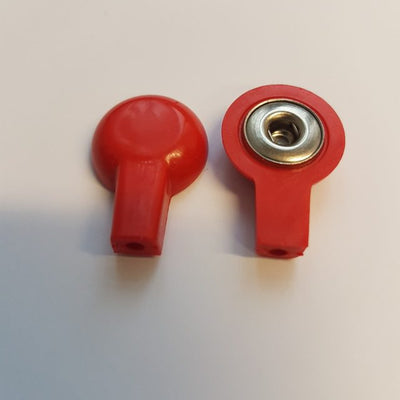 Druckknopf für Elektrode ROT