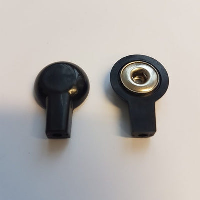 Druckknopf für Elektrode SCHWARZ
