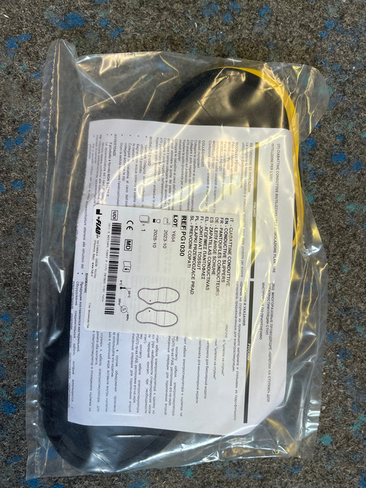 Elektroden Schuhe single Snap