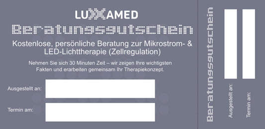 Beratungsgutschein als Eintrittskarte (50er Pack)