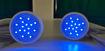 Lichtapplikator/Lichtkopf mit Anschlussleitung