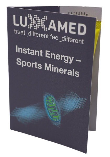 Instant Energy – Sports Minerals (1er Set) | Limetten-Frisch | 1 × 5,3 g Stick